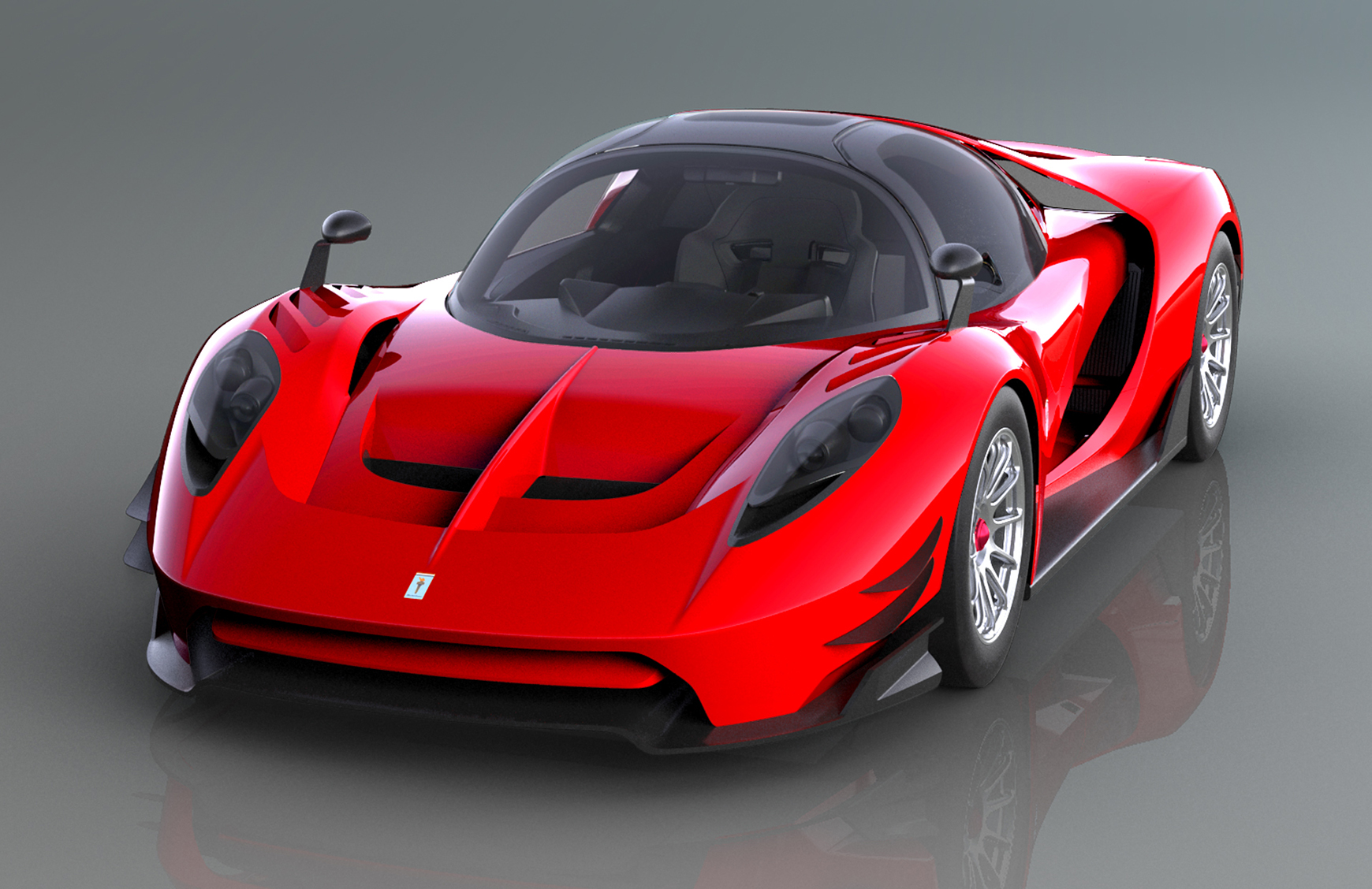 Red Rough Car From Race-Ready to Road-Ready – Roush